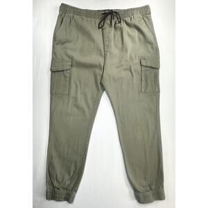 Brooklyn Cloth Mfg. Co., Jogger Cargo Pants Green Mens 2XL